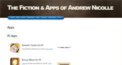 Desktop Screenshot of andrewnicolle.com